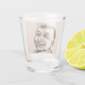 ガイ風変わりー ショットグラス (裏面)