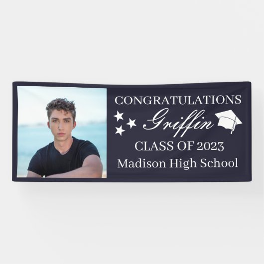 ガイ・グラーモダンド大学院カスタム写真 横断幕 (横)