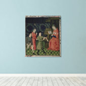 ガイ・ド・ショーリアックによる外科医の診療所 キャンバスプリント (インサイチュ (ウッドフロア))