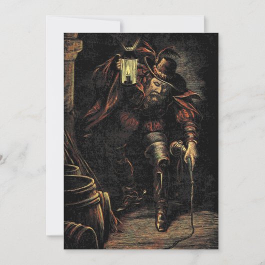 ガイ・フォークス:火薬計画と反逆 招待状 (正面)