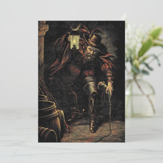 ガイ・フォークス:火薬計画と反逆 招待状 (スタンド正面)