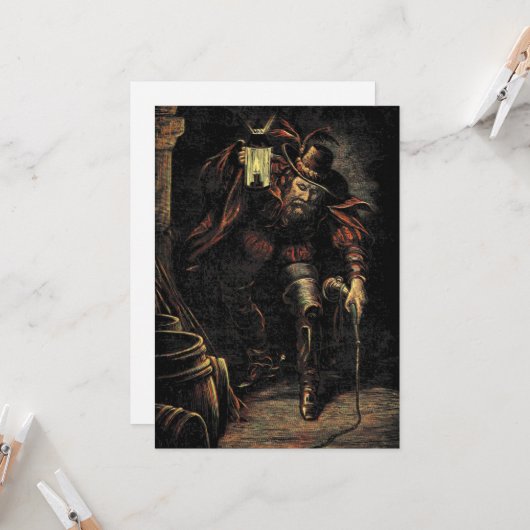 ガイ・フォークス:火薬計画と反逆 招待状 (正面/裏面インサイチュ)