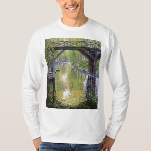 ガイ・ローズ作「古い橋」 Tシャツ (正面)