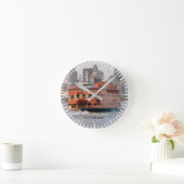 ガイV.モリナリ時計 ラウンド壁時計 (ホーム)