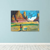 ガウアッシュ1 キャンバスプリント (インサイチュ (ウッドフロア))