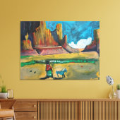 ガウアッシュ1 キャンバスプリント (インサイチュ (リビング))