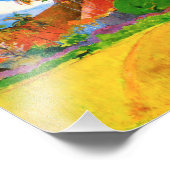 ガウギンマウンテンズインタヒチ写真プリント フォトプリント            (角)