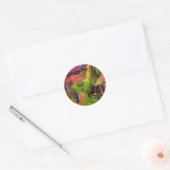 ガウギンロードinタヒチStickers ラウンドシール (封筒)