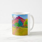 ガウギン・タヒアン・ランドスケープ コーヒーマグカップ (正面右)