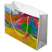 ガウギン・タヒアン・ランドスケープ ラージペーパーバッグ (裏面アングル)