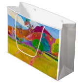 ガウギン・タヒアン・ランドスケープ ラージペーパーバッグ (正面アングル)