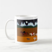 ガウショスおよび彼の牛2006年 コーヒーマグカップ (左)