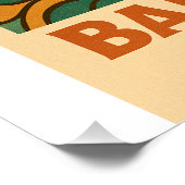 ガウディのレトロドリーム – バルセロナトラベル ポスター (コーナー)