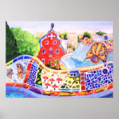 ガウディの公園。 ポスター (正面)