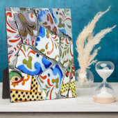 ガウディズパークグエルモザイクタイル フォトプラーク (側面)