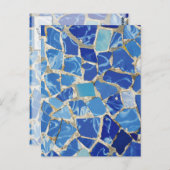 ガウディモザイクウィズアン油Touch ポストカード (正面/裏面)