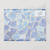 ガウディモザイクウィズアン油Touch ポストカード (裏面)