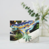 ガウディリザードモザイク ポストカード (スタンド正面)