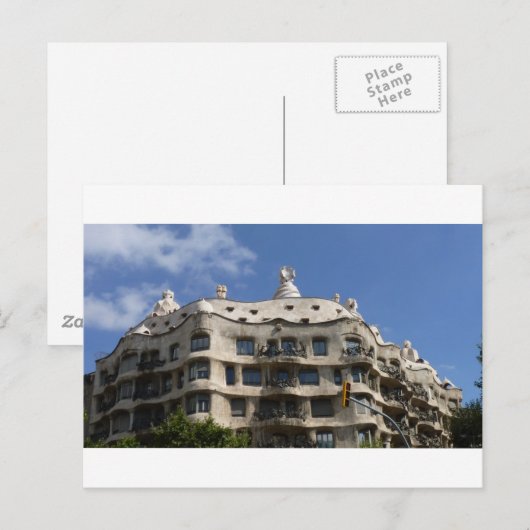 ガウディ2 ポストカード (正面/裏面)