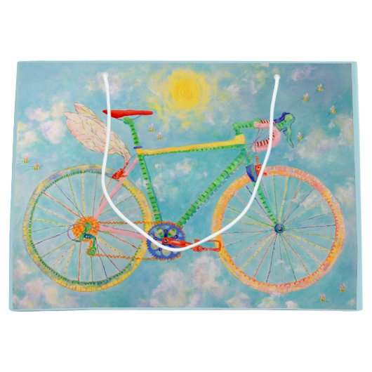 ガウルディアンバイク抱き枕 ラージペーパーバッグ (正面)