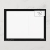 ガウンに素敵なチンプ ポストカード (裏面)