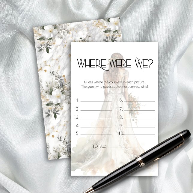 ガウンの花嫁どこで私たちはブライダルシャワーゲーム (クリエイターアップロード済み)