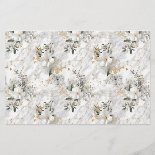 ガウンエレガントディスプレー結婚シャワーの花嫁 便箋 (裏面)