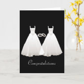 ガウン カード (黄色い花)