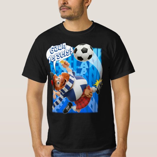 「ガウン・ヤーセルズ」スコットランド流「ガンバレ!!」 Tシャツ (正面)