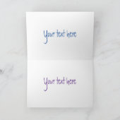 ガエおもしろいルの刈り芝漫画 カード (内部)