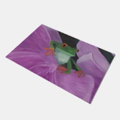 ガエルのフロアマットのぞき見 ドアマット (アングル)