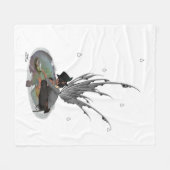 ガエル付きボーイレインフェアリーフリースブランケット フリースブランケット (正面(横))