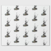 ガエル巻き付きボーイレインフェアリー紙 ラッピングペーパー (フラット)