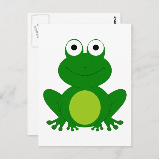 ガエル魅力的ガエル ポストカード (正面/裏面)