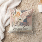 ガカスタムーディアンエンジェルアドネーム装飾用クッション クッション (ブランケット)