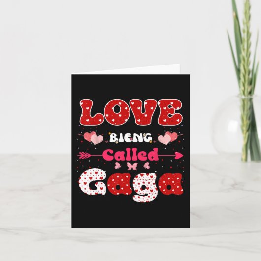 ガガと呼ばれるのが好き ユーモアのある母の日 女性のための カード (正面)