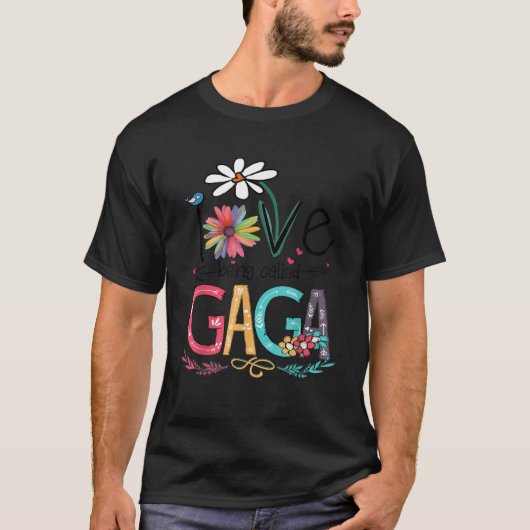 ガガヒマワリと呼ばれるのが好き Tシャツ (正面)