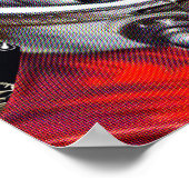 ガガリン宇宙アート[Sovietwave] — Gagarin ポスター (角)