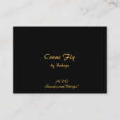 ガガンボATC 名刺 (裏面)