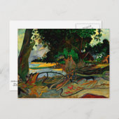 ガグーアン - ハイビスカスの木 ポストカード (正面/裏面)