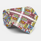 ガゲトリーフォーバウハウスモダン幾何学的パターン ネクタイ (ロール)