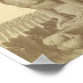 ガゴイルの貼り紙 ポスター (角)