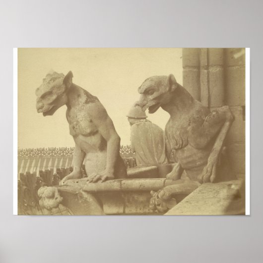 ガゴイルの貼り紙 ポスター (正面)