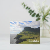 ガサダルールのファロエの村:はがき ポストカード (スタンド正面)