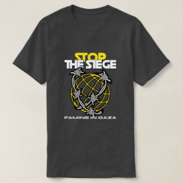 ガザの封鎖による飢餓を止めろ 飢餓 Tシャツ