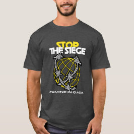 ガザの封鎖による飢餓を止めろ 飢餓 Tシャツ