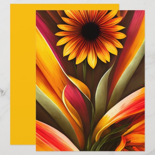 ガザニアサンフラワー (正面/裏面)