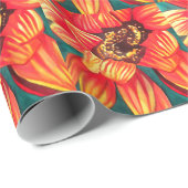 ガザニア砂漠の花アートby Sacha Grossel ラッピングペーパー (ロールコーナー)