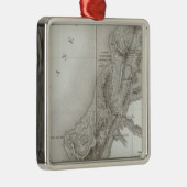 ガザ、イスラエル共和国 メタルオーナメント (右)