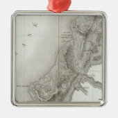 ガザ、イスラエル共和国 メタルオーナメント (正面)